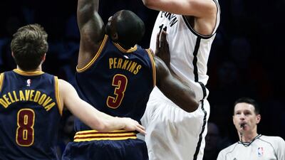After trying to trade him for several seasons, the Brooklyn Nets are now happy to have Brook Lopez around still. Jason Szenes / EPA