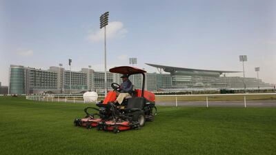 Meydan Racecourse in Dubai. Stephen Lock / The National