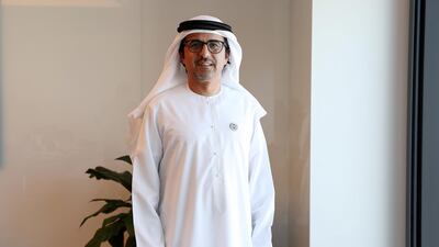 Musabbeh Al Kaabi, chief executive, Mubadala Petroleum and Petrochemicals said the merged company achieved right trajectory following a spate of North American petrochemicals investments.( Pawan Singh / The National )