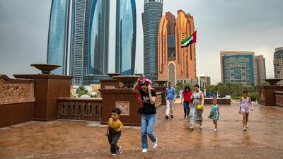 Rain is expected in Abu Dhabi at some point during the Pope's visit next week, though local forecasters say it is too early to tell for sure. Chris Whiteoak / The National