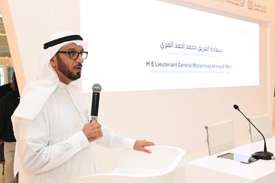 Lt Gen Mohammed Al Marri, general director of the General Directorate of Residency and Foreigners Affairs in Dubai during the launch of the new platform. Photo: GDRFA Dubai