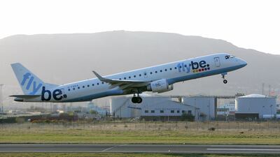 British airline Flybe has cancelled all flights. EPA