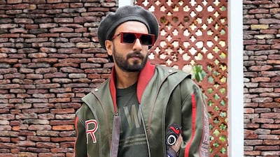 The star went for a more casual look in khaki on February 13, 2019. Instagram / Ranveer Singh