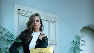 This gold bag by La Rose de Sim, along with a number of other pieces, will be on display at Theindesigner exhibition. (Courtesy of Theindesigner exhibition)