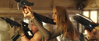 ‘Valerian’, made for $200m, took only $17m at the US box office on its opening weekend. AP