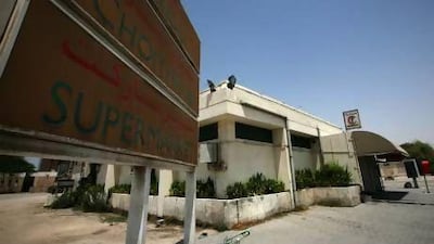 An abandoned supermarket in Jebel Ali Village near Ibn Battuta Mall, Dubai. Paulo Vecina/The National