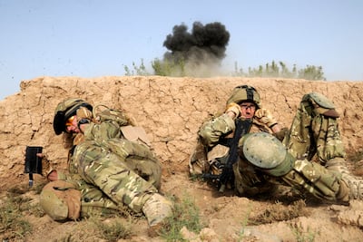 British soldiers serving in Afghanistan. AFP