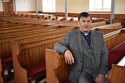 Reverend James Maciver from the Free Church of Scotland, Stornoway, supports the Muslim community of the island's right to worship. Claire Corkery/ The National