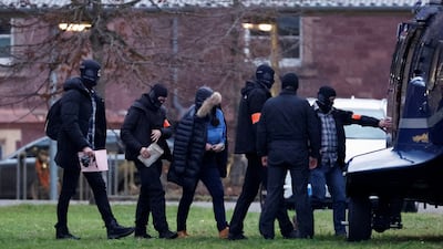 Thousands of police officers were involved in the raids against suspected far-right plotters. Reuters