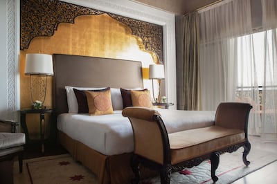 The Imperial suite came with internet speeds of 47.7 megabytes per second. Courtesy Jumeirah Zabeel Saray
