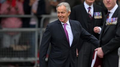 Tony Blair was UK prime minister from 1997 to 2007. AP