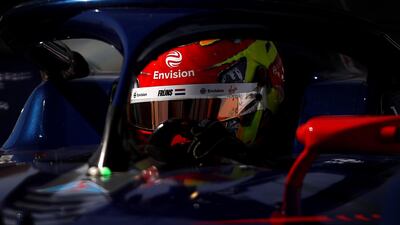 Robin Frijns of the Netherlands driving. Getty