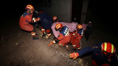 About 2,200 rescue personnel were dispatched to the disaster zone. Reuters