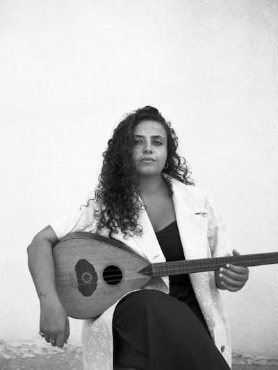 Farah Kaddour is one of the few female buzuq players in the world. Photo: Lina Khalid