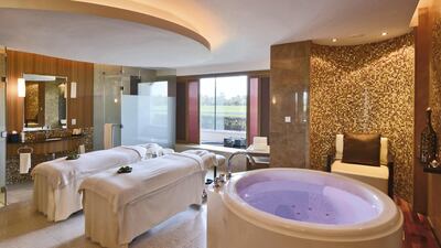 Melia Desert Palm's Spa Couples Treatment Room. Courtesy Melia Hotels & Resorts