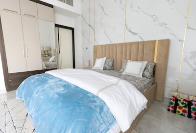 The couple bought the property fully furnished. Chris Whiteoak / The National