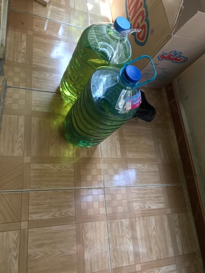 Toufic had to buy blackmarket fuel to continue working amid shortages.