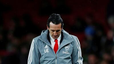 Arsenal manager Unai Emery's future is uncertain. Reuters