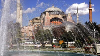 12. Hagia Sophia Museum in Istanbul, Turkey. Hocine Zaourar / AFP Photo