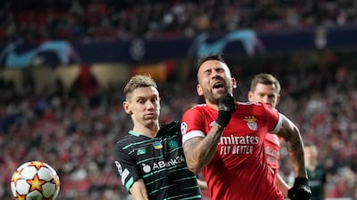CB Nicolas Otamendi (Benfica) - The old warrior won more tackles than anybody in a group phase where Benfica effectively eliminated Barcelona. Otamendi excelled in the 0-0 draw at Camp Nou that built on Benfica’s 3-0 win over Barca in Lisbon. Otamendi, 34 in February, will relish being in the knockouts. AP