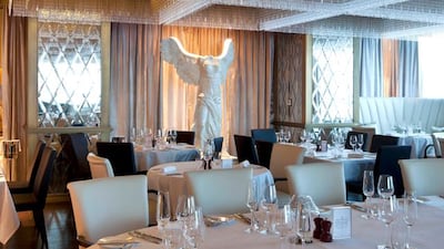 DUBAI, UNITED ARAB EMIRATES, May 17, 2012. Interior of the dining are at the new Titanic restaurant by Marco Pierre White in the Melia Hotel, Bur Dubai. (ANTONIE ROBERTSON / The National)