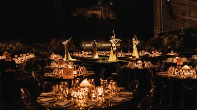 Entertainment and dinner followed for the event's 650 guests