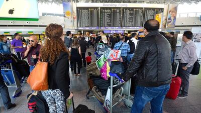 As many as 425,000 passengers were affected by the three-day strike of Lufthansa pilots. Thomas Lohnes / Getty Images