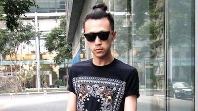 More than a million people follow the fashion blogger Han Huohuo on Weibo. AF