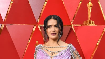 A MISS: We all love Salma Hayek, and we all adore Gucci, yet somehow together it never quite seems to work. Last night Hayek wore a custom made tiered Gucci gown, with lashings of diamante around her shoulders. With her poise and incredible beauty Hayek should have looked magnificent, however, the cheap sparkly pink fabric seriously lets this down. AFP