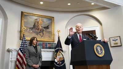 'I don't like Title 42,' US President Joe Biden said to reporters after his remarks. Bloomberg