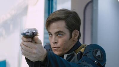 Chris Pine in Star Trek Beyond. Stephen Windon / Paramount Pictures