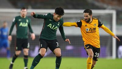 Heung-min Son - 6, Was marshalled by the Wolves defence well and looked very quiet by his standards. AP