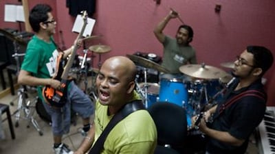 The band were originally called Stigmata, then Alias, then Anonymous, then nothing. After that, they became Spaghetti Junction.