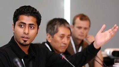 Hussain Yoosuf, the managing director of Fairwood Music Arabia. Paulo Vecina / The National