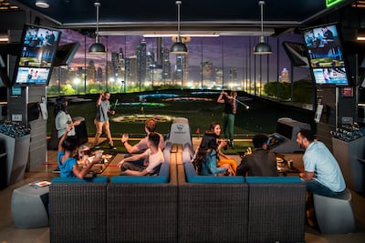Select matches will be screened live at The Yard Sports Bar at Topgolf. Photo: Topgolf