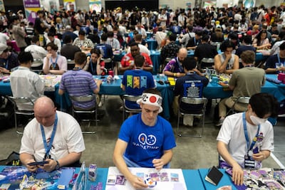 The 2023 Pokemon World Championships is a combined gaming competition for Pokemon Scarlet and Violet, Pokemon Trading Card Game, Pokemon Go and Pokemon Unite games. Getty Images