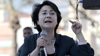 Hanin Zoabi, a member of Knesset for the Arab Israeli party Balad, caused controversy in November 2015 by comparing discriminatory Israeli policies to those of the Nazis against Jews. AFP