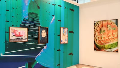 The exhibition separates her work into four categories, progressing in approximately chronological fashion through the artist’s oeuvre. Pawan Singh / The National