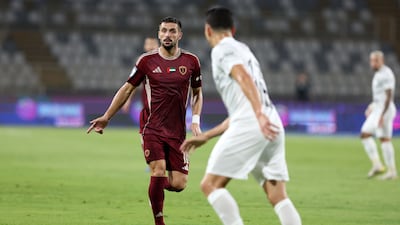 Al Wahda's Dusan Tadic. Al Wahda take on Shabab Al Ahli in the UAE Pro League. Al Nahyan Stadium, Abu Dhabi. Chris Whiteoak / The National