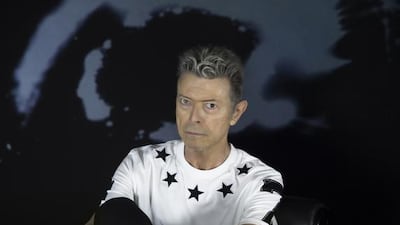 David Bowie died last week after an 18-month battle with cancer. Courtesy Sony Music Middle East