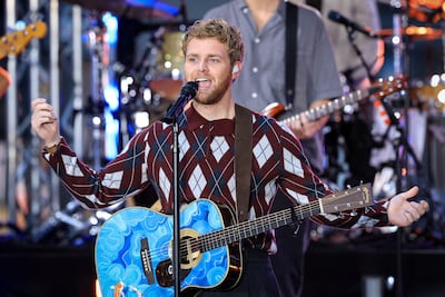 Alex Warren performs on NBC earlier in October. Reuters