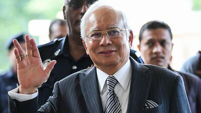 Malaysia's former prime minister Najib Razak has been arrested on corruption charges. AFP