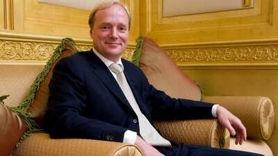 Prince Carlos de Bourbon de Parma grew up thinking and talking about sustainability, and is passionate about the subject. Duncan Chard for The National