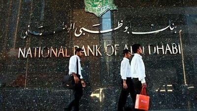 National Bank of Abu Dhabi is expected to release results this week. Delores Johnson / The National
