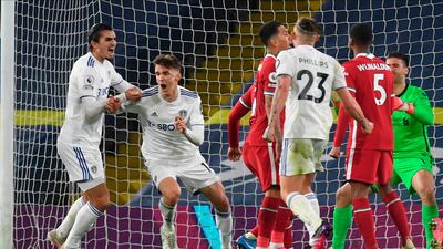 Diego Llorente - 7. For the early part of the game the Spaniard was poor. He misheaded to Jota and looked shaky. During the second half he improved and equalised with an impressive header. EPA