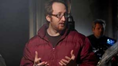 Director James Gray behind the set of Columbia Pictures´ We Own the Night.