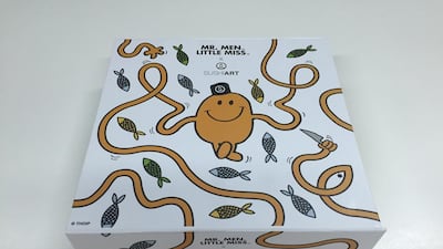 Mr Men & Little Miss sushi is Sushi Art’s newest offering. Courtesy Adam Workman