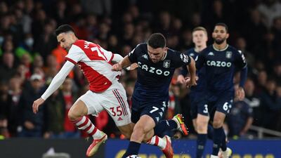 Gabriel Martinelli (Aubameyang, 91’) – N/R, Was blocked off by John McGinn as he tried to break forward. AFP