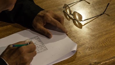 Sudoku puzzles are so involved and meditative that many have described them as therapeutic. AFP