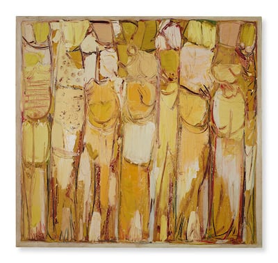 Automne by Lebanese artist Paul Guiragossian. Photo: Christie's